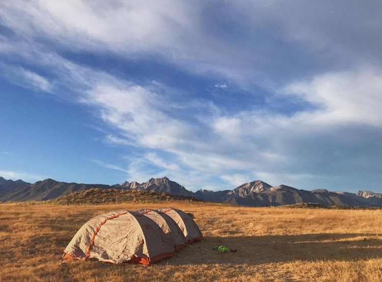 Near Mammoth Lakes, California