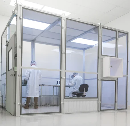 Project managed the procurement and installation of a Class 7 HEPA-filter clean room. I also designed the interior lay-out.
